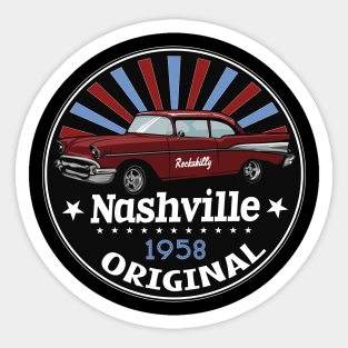 Nashville roadcar original Sticker